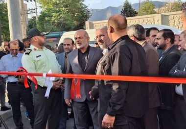 ۱۰ طرح عمرانی با حضور وزیر کشور در کرج افتتاح شد + عکس