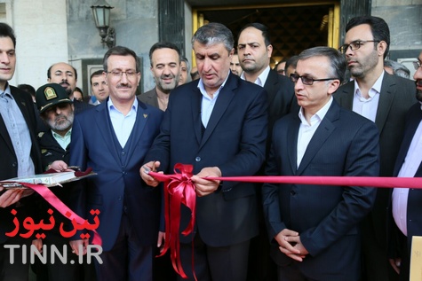 مراسم بهره برداری از ٢٧ دستگاه سالن مسافری، ٣ واگن ترن ست و ٢٠ سالن ریل باس