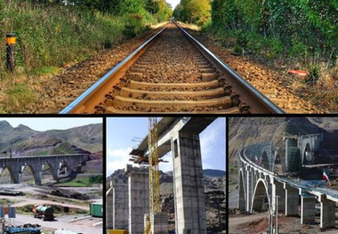 سوت قطار راه آهن قزوین- رشت مسیری دیگر برای توسعه کشور
