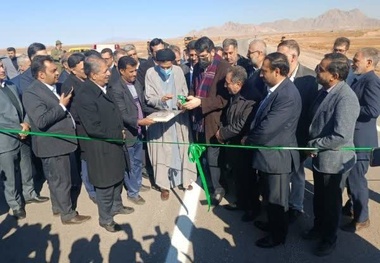 قطعه اول بزرگراه اردکان- چوپانان افتتاح شد