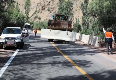 جاده کندوان به صورت مقطعی تا ۲۰ شهریورماه مسدود شد