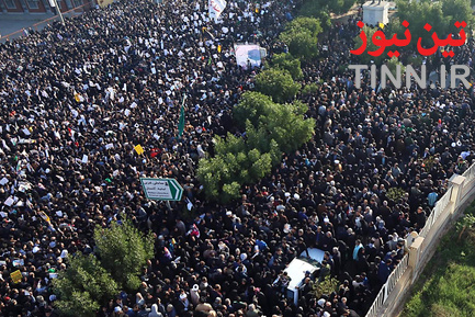 مراسم تشییع پیکر سردار سپهبد شهید حاج قاسم سلیمانی در اهواز