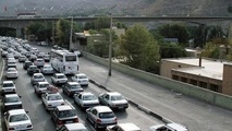 ترافیک سنگین در آزادراه‌های زنجان