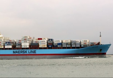 Maersk ship goes adrift due to engine fire