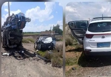 جان‌ باختن راننده خودروی کنسولی جمهوری آذربایجان در محور مرند- جلفا