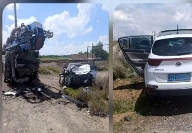 جان‌ باختن راننده خودروی کنسولی جمهوری آذربایجان در محور مرند- جلفا