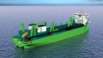 LNG-fueled dredger begins sea trials