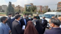 معاونان وزیر راه از طرح‌های حاشیه شهر مشهد دیدن کردند