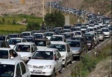 ترافیک نیمه سنگین در محورهای استان کرمانشاه
