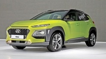 Hyundai's Kona small CUV starts in a hole