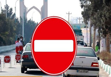  ورودی های شهر یزد مسدود شد

