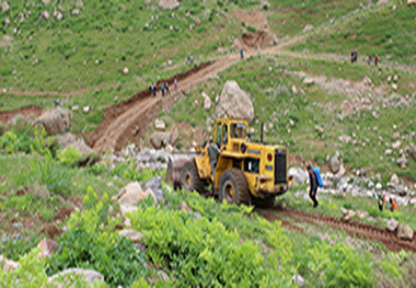 جلوگیری از عملیات جاده کشی غیرمجاز در اشترانکوه