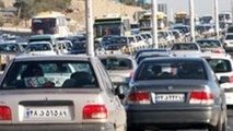  ترافیک سنگین در محورهای ورودی و خروجی مشهد مقدس 