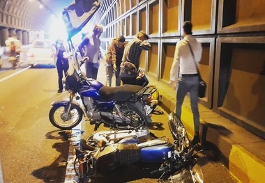 بیش از ۵۰ درصد از تصادفات درون شهری در شب رخ می‌ دهد 