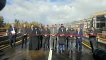 افتتاح دوربرگردان غیرهمسطح میثم شیراز با ارتباط ویدیوکنفرانسی رئیس‌جمهور
