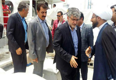 بازدید مدیر عامل سازمان بنادر و دریانوردی از اداره بنادر و دریانوردی بندرلنگه