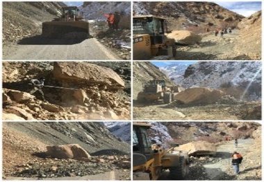  ایمن سازی زمستانی راه های کوهستانی البرز