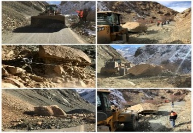  ایمن سازی زمستانی راه های کوهستانی البرز