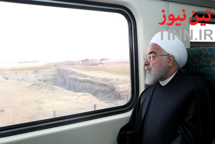 سفر مترویی دکتر روحانی به هشتگرد