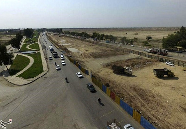 خطرات ترافیکی در ورودی‌های شهرستان شوش 