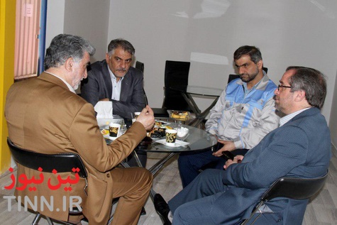 روز نخست نمایشگاه در غرفه تراورس