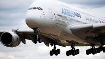 لحظه ترسناک برخاستن ایرباس A380 از روی باند پروازی