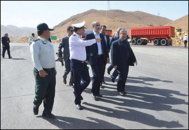 بازدید دادستان مرکز خراسان جنوبی از آخرین وضعیت عملیات دوبانده‌سازی محور بیرجند – قاین