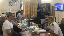 بازدید مدیر بندر چاناکاله ترکیه از بندر تجاری لنگه