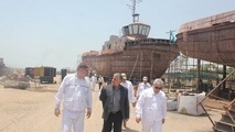 ۶ فروند یدک کش با توان ۶۰۰۰ و ۴۵۰۰ اسب بخار در هرمزگان در دست ساخت