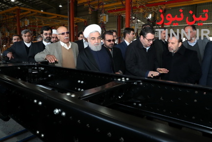 افتتاح خط تولید خودروی تجاری سنگین با نام «چاپار»
