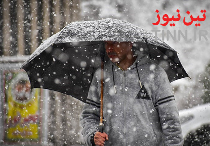 بارش سنگین برف در گیلان