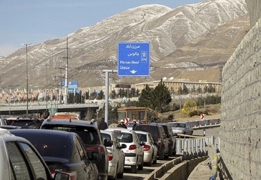 تردد خودروها در مسیر جنوب به شمال جاده کندوان برقرار شد 