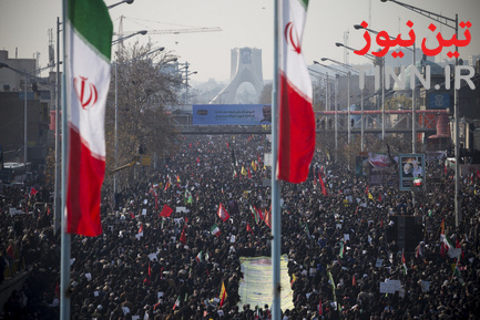 مراسم تشییع پیکر سردار سپهبد شهید حاج قاسم سلیمانی در تهران