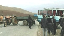 تردد ماشین آلات کشاورزی؛ تهدیدی برای ایمنی کاربران جاده ها