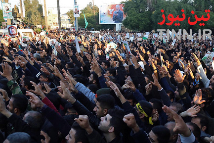 مراسم تشییع پیکر سردار سپهبد شهید حاج قاسم سلیمانی در اهواز