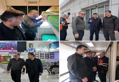 بازدید میدانی معاونان وزارت راه و شهرسازی از ایستگاه راه‌آهن قم 