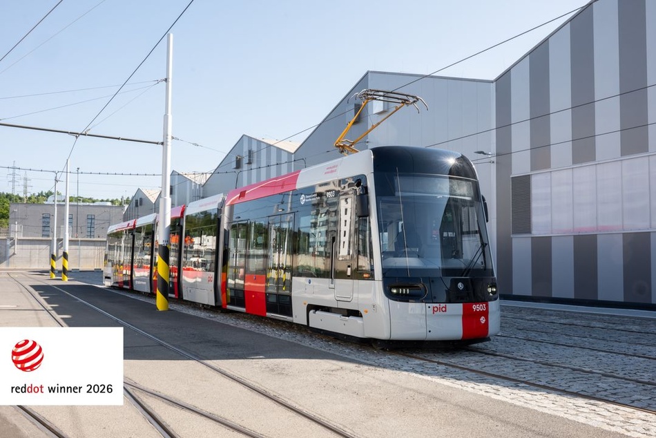 Škoda Receives Red Dot Award for ForCity Plus 52T Tram