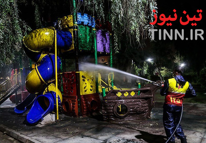 ضدعفونی فرودگاه بین المللی اهواز