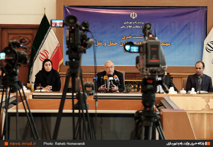 گزارش تصویری: نشست خبری معاون حمل‌نقل وزیر راه و شهرسازی