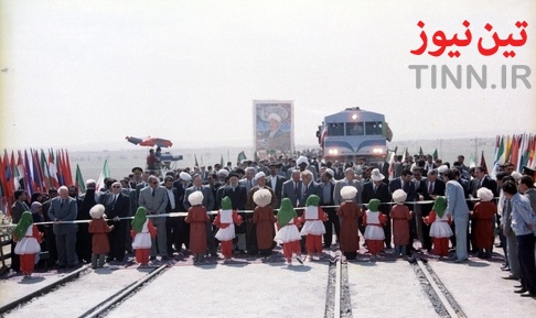 افتتاح راه آهن سرخس تجن