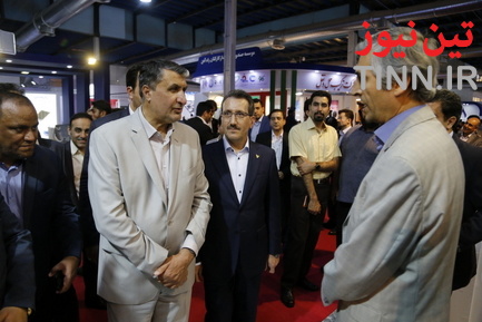 بازدید وزیر راه از هفتمین نمایشگاه بین‌المللی حمل‌ونقل ریلی