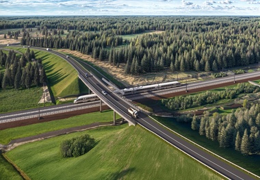 LTG Infra awards €376m Rail Baltica contracts for key Lithuanian sections