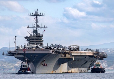 U.S. Navy Loses F/A-18 In Red Sea