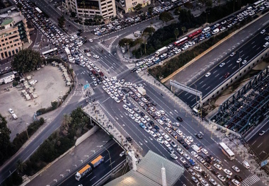 وضعیت ترافیک صبحگاهی در معابر تهران