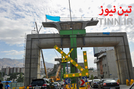 افتتاح پل طبقاتی صدر(1392)