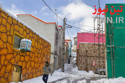 خانه های رنگی اراک
