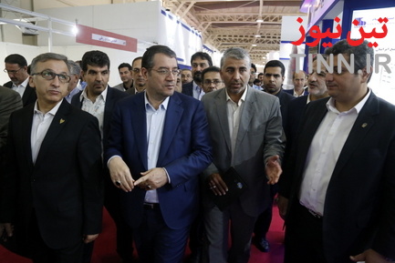 بازدید وزیر صنعت، معدن و تجارت از هفتمین نمایشگاه ریلی