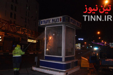 طرح ضدعفونی معابر شهری