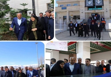 Minister of Roads and Urban Development Visits Bajgiran Border Crossing