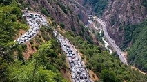 تردد روان در راه های مازندران؛ جاده چالوس عصر یکطرفه می شود